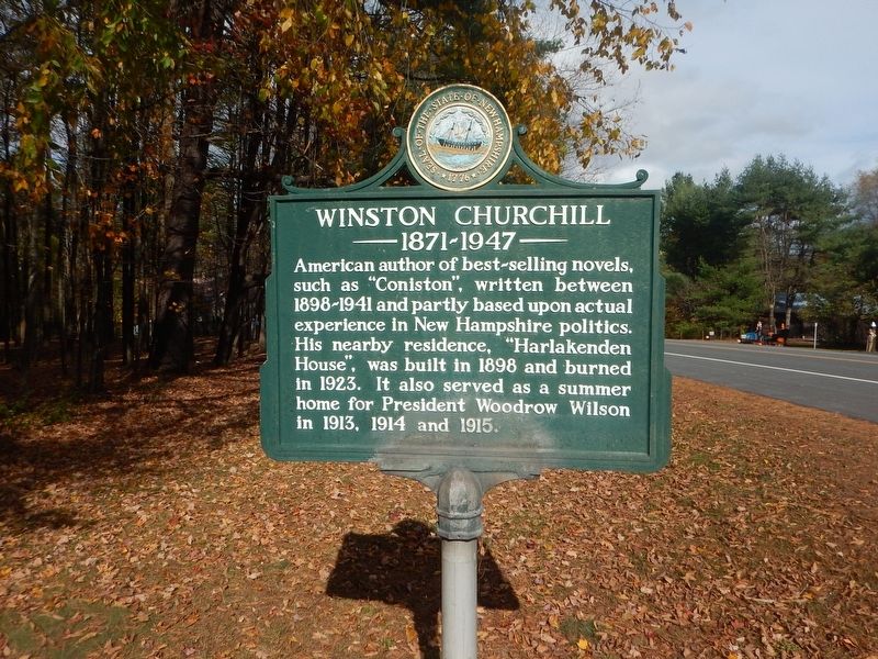 Winston Churchill Marker image. Click for full size.