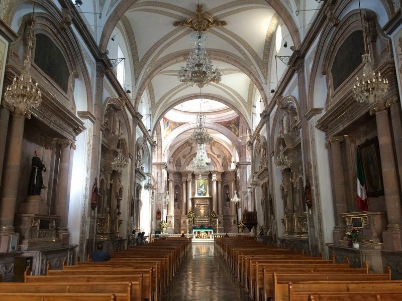 The interior of the Temple of Saint Francis image. Click for full size.