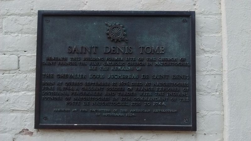 Saint Denis Tomb Marker image. Click for full size.