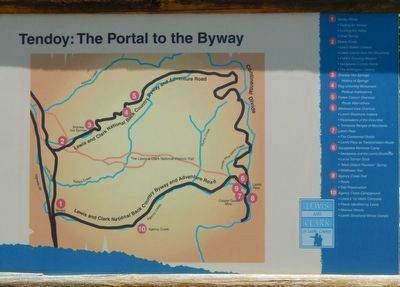 Tendoy, The Portal to the Byway image. Click for full size.