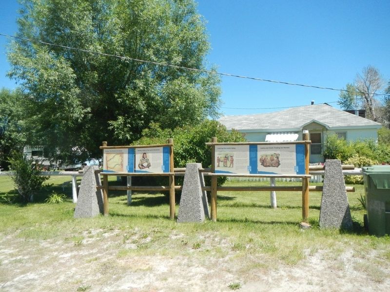 Leaving the Lemhi Valley Marker. Click for full size. Leaving the Lemhi Valley Marker image. Click for full size.