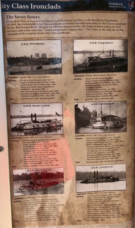 The "other 6" Ironclads located nearby.. Click for full size. The "other 6" Ironclads located nearby. image. Click for full size.