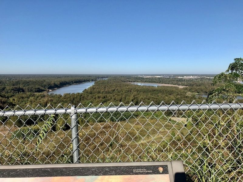 View of the Yazoo River and tributaries.. Click for full size. View of the Yazoo River and tributaries. image. Click for full size.