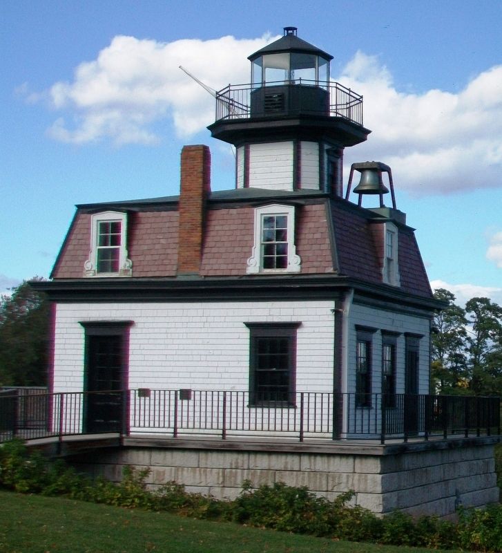 Colchester Reef Lighthouse and Markers image. Click for full size.