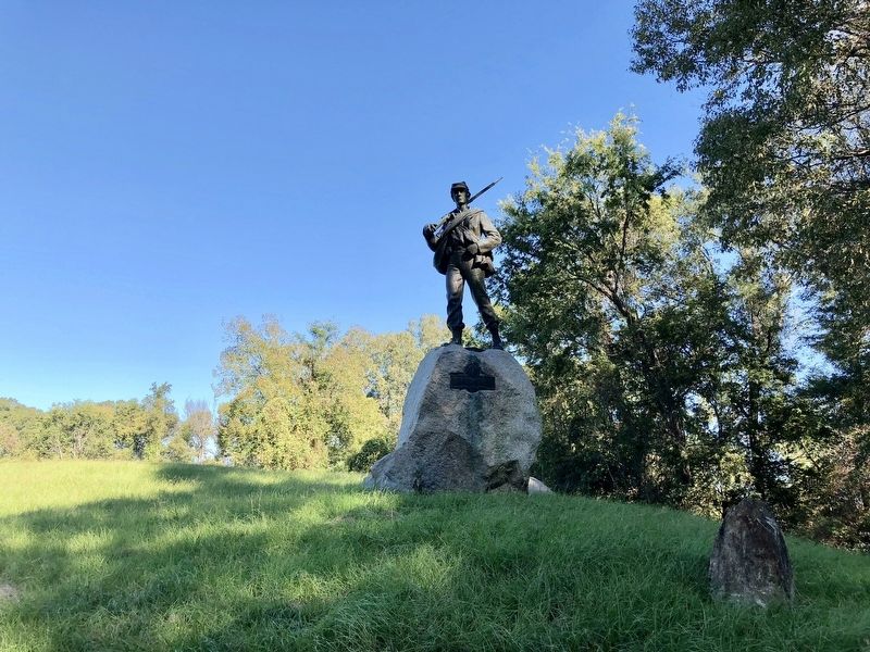 Massachusetts Tribute to the 29th, 35th and 36th Regiments Volunteer Infantry Marker. Click for full size. Massachusetts Tribute to the 29th, 35th and 36th Regiments Volunteer Infantry Marker image. Click for full size.