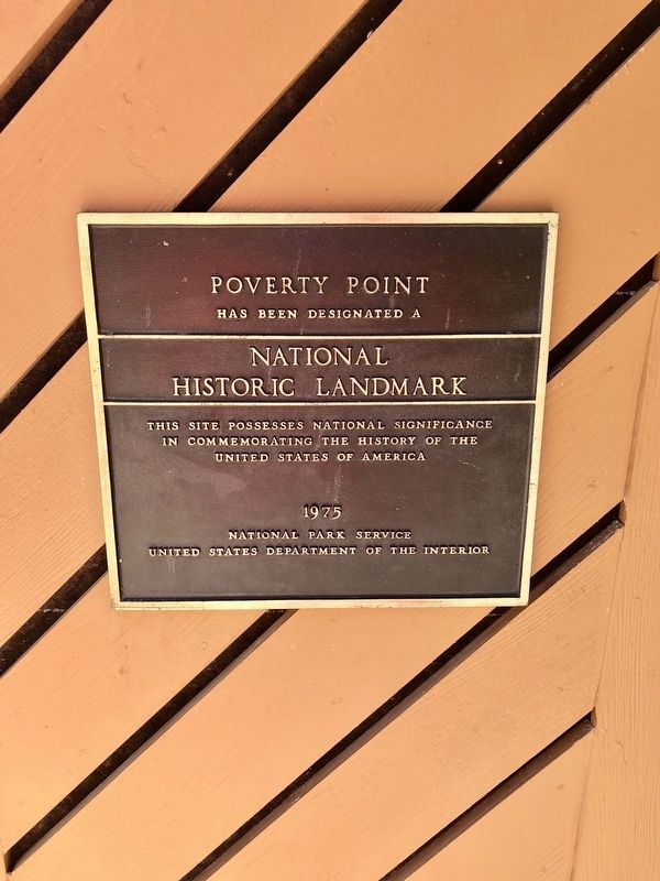 Poverty Point 1975 National Historic Landmark. image. Click for full size.