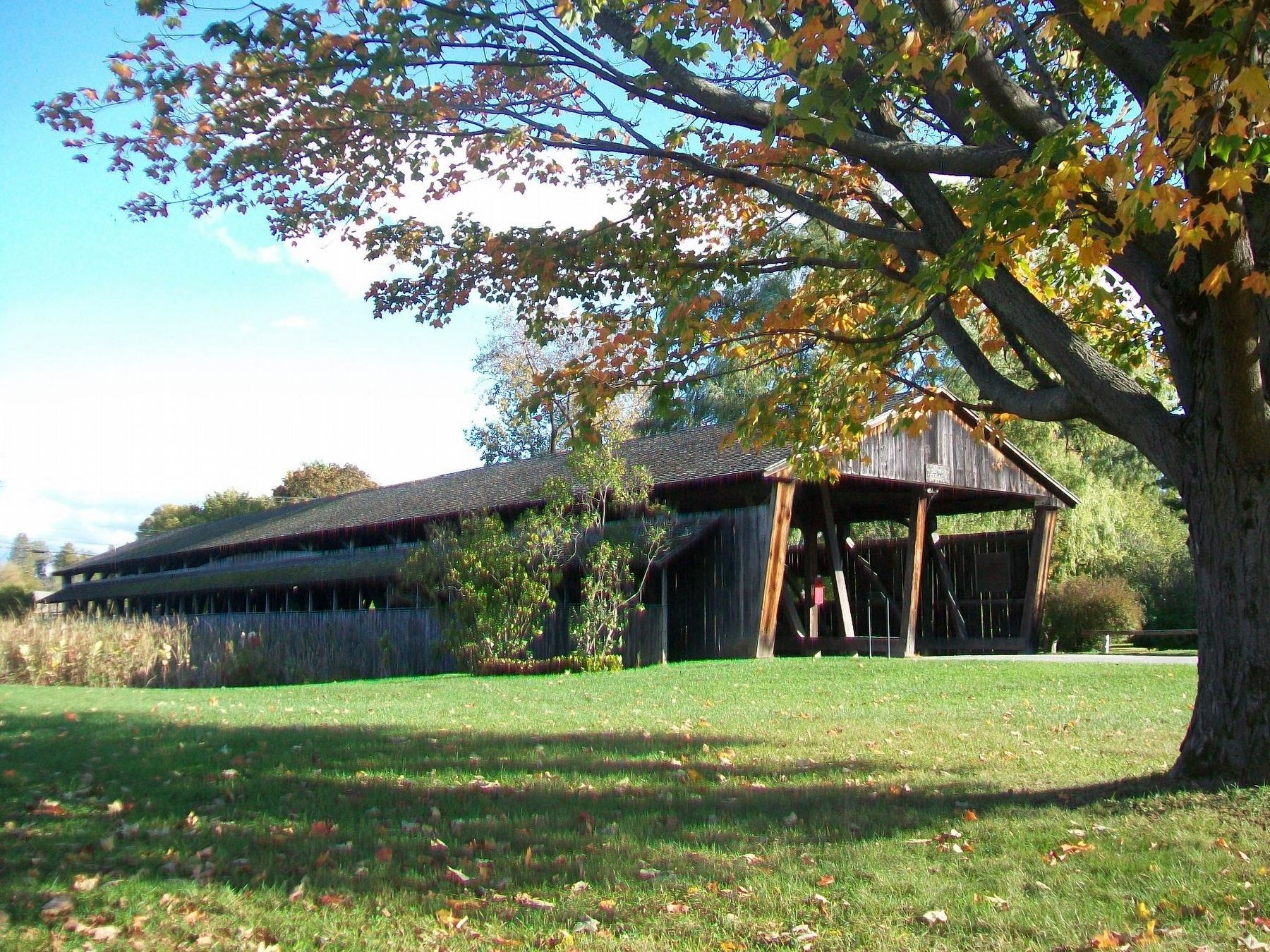 Covered Bridge. Click for full size. Covered Bridge image. Click for full size.