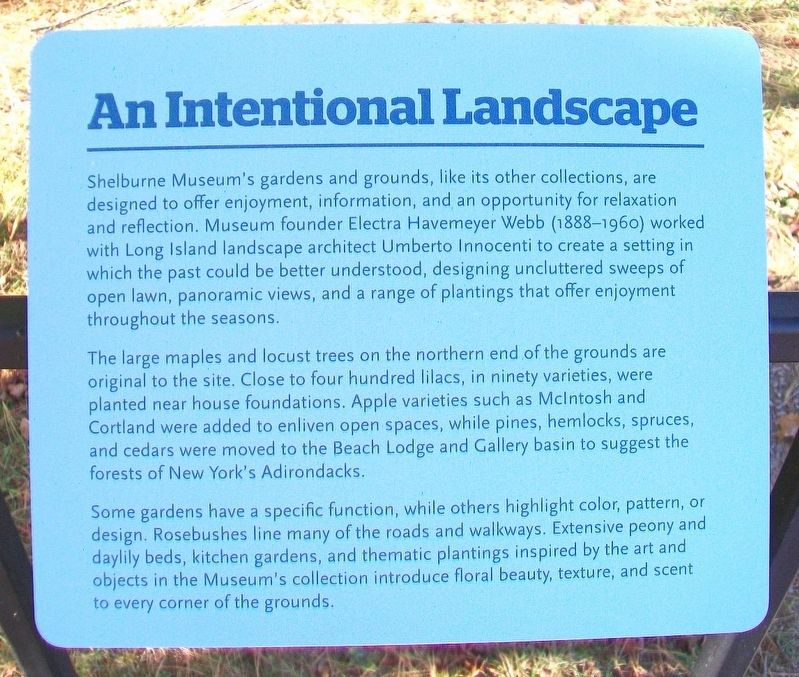 An Intentional Landscape Marker image. Click for full size.