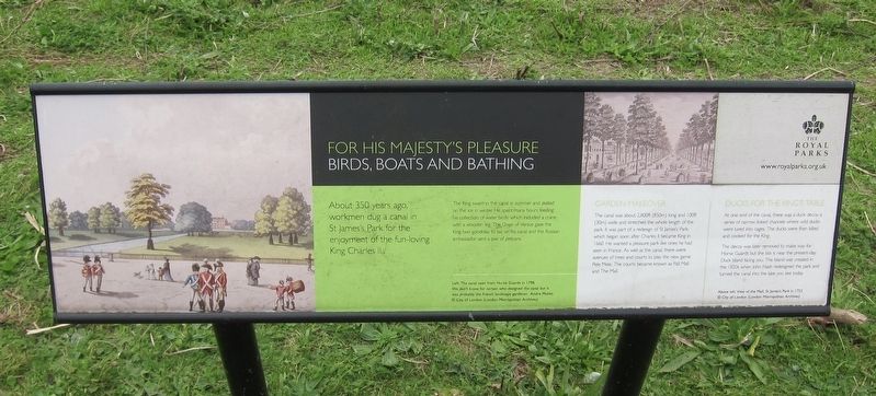 For His Majesty's Pleasure Marker. Click for full size. For His Majesty's Pleasure Marker image. Click for full size.