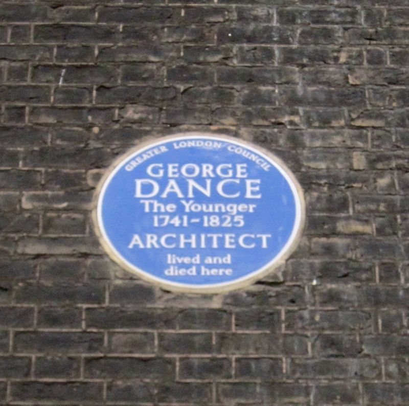 George Dance (The Younger) Marker image. Click for full size.