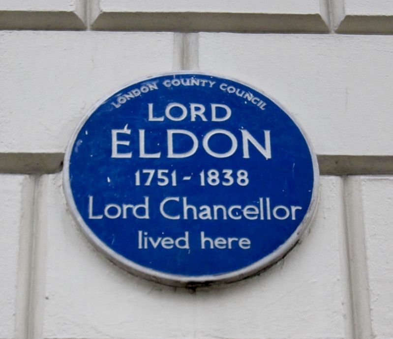 Lord Eldon Marker image. Click for full size.