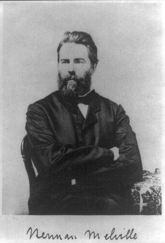 Herman Melville image. Click for full size.