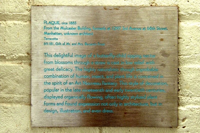 Plaque, circa 1885 Marker. Click for full size. Plaque, circa 1885 Marker image. Click for full size.