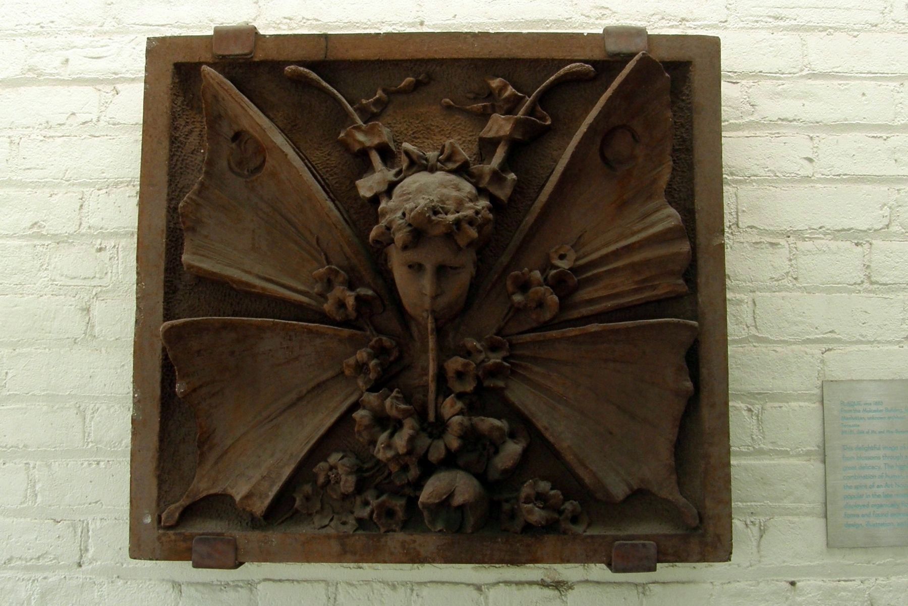 Plaque, circa 1885 and Marker. Click for full size. Plaque, circa 1885 and Marker image. Click for full size.