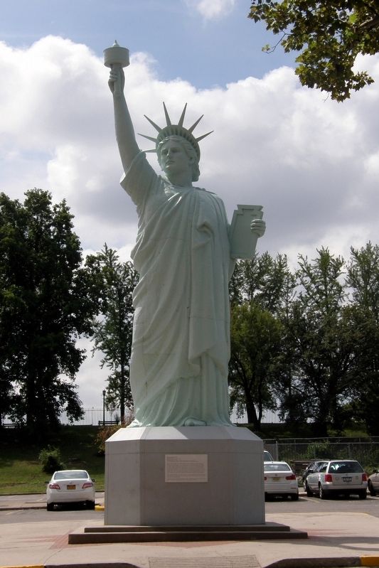 Replica of the Statue of Liberty. Click for full size. Replica of the Statue of Liberty image. Click for full size.