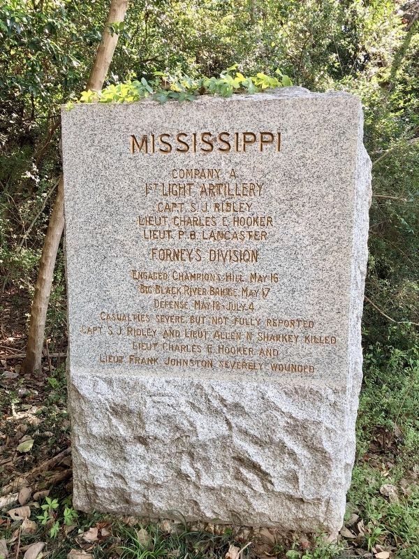 Company A 1st Light Artillery Marker. Click for full size. Company A 1st Light Artillery Marker image. Click for full size.