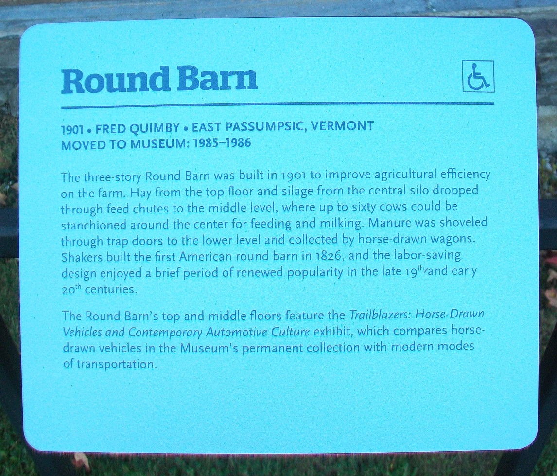 Round Barn Marker