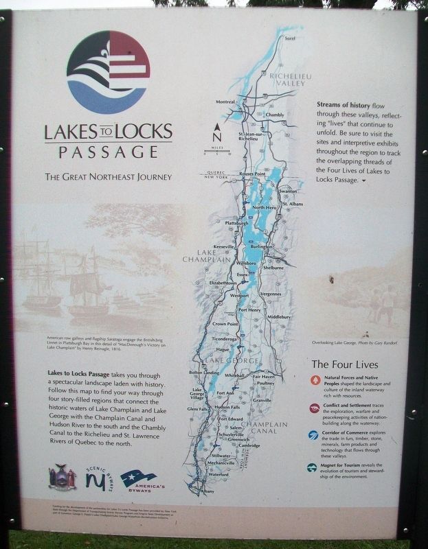Lakes to Locks Passage Marker Panel 1 image. Click for full size.