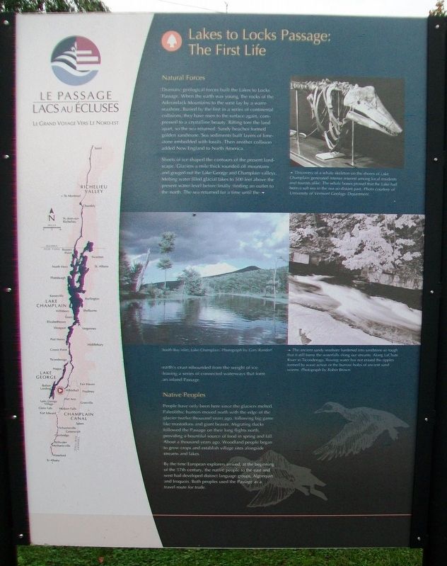 Lakes to Locks Passage Marker Panel 2 image. Click for full size.