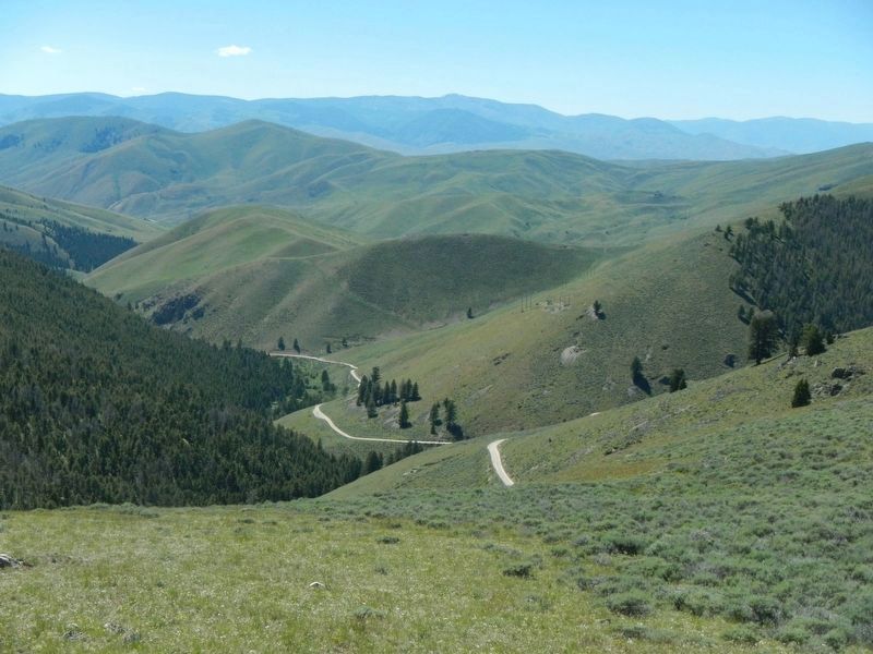 Looking west from Lemhi Pass image. Click for full size.