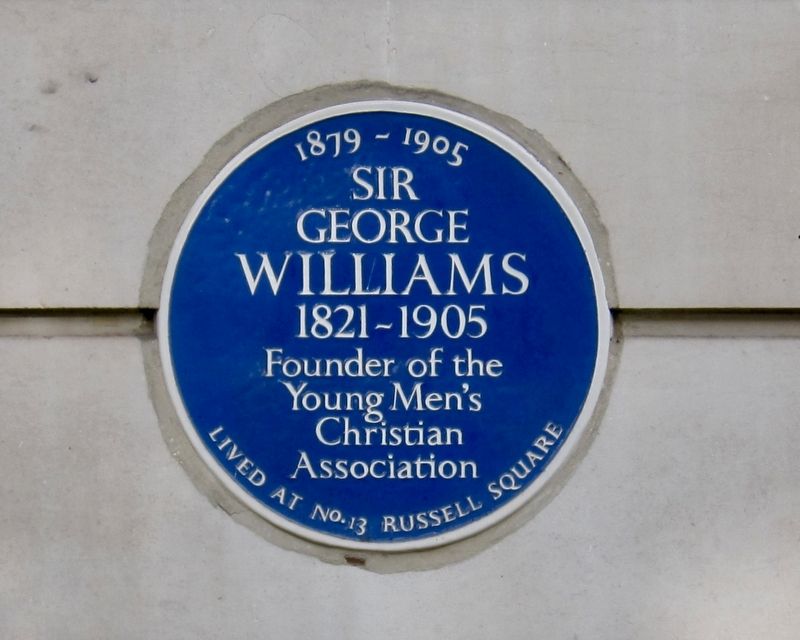 Sir George Williams Marker image. Click for full size.