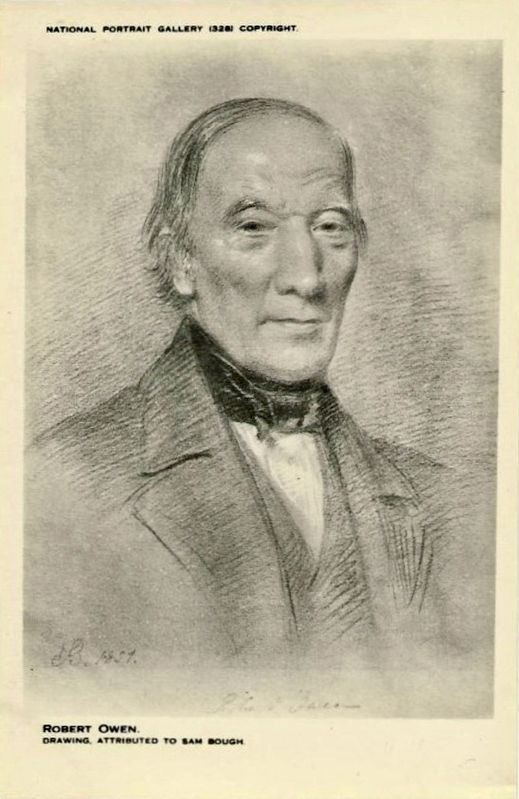 Robert Owen. Click for full size. Robert Owen image. Click for full size.