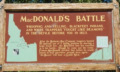 MacDonald's Battle Marker image. Click for full size.