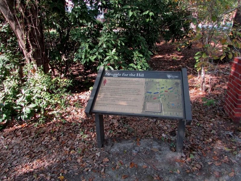 Struggle for the Hill Marker image. Click for full size.