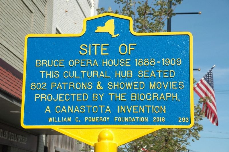 Site of Bruce Opera House Marker image. Click for full size.