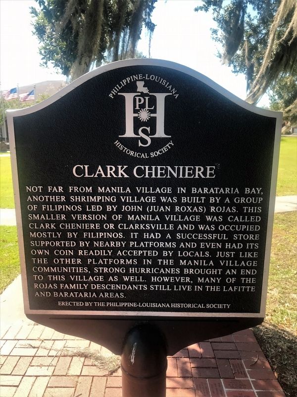 Clark Cheniere Marker image. Click for full size.