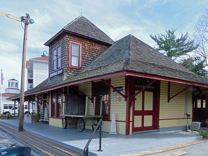 Chesapeake Beach Railway Station image. Click for full size.