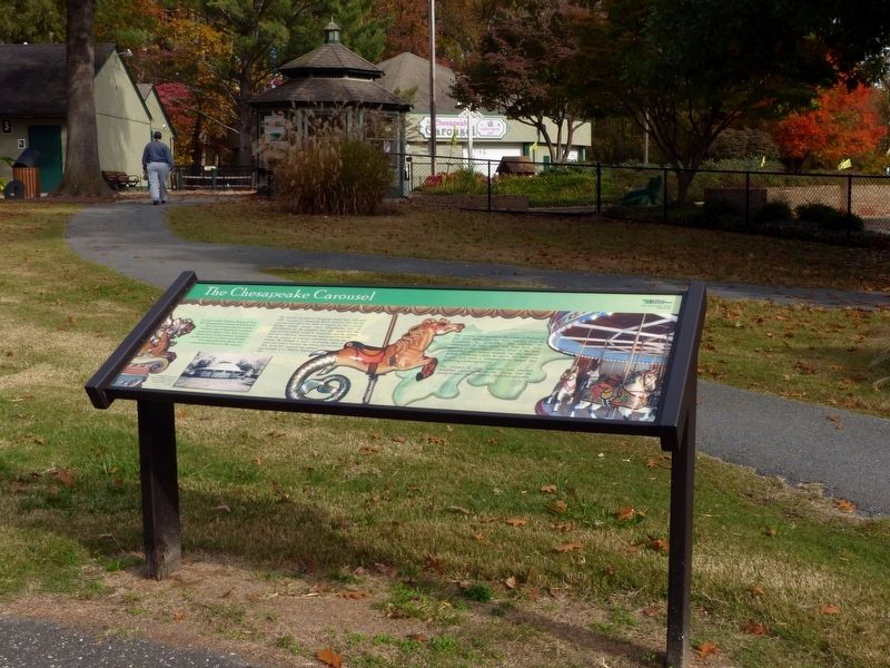 The Chesapeake Carousel Marker. Click for full size. The Chesapeake Carousel Marker image. Click for full size.
