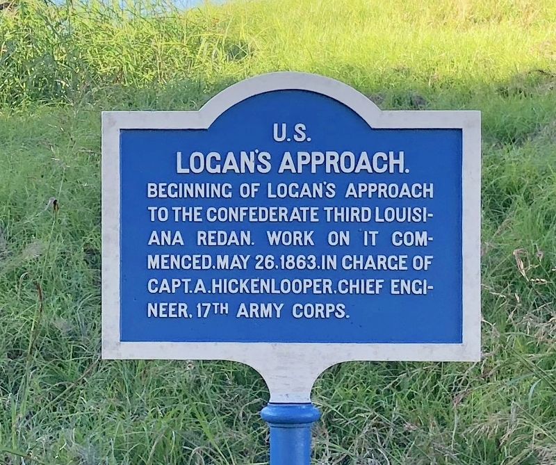 <small>U.S. </small> Logan's Approach Marker image. Click for full size.