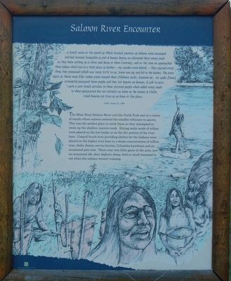 Salmon River Encounter Panel. Click for full size. Salmon River Encounter Panel image. Click for full size.