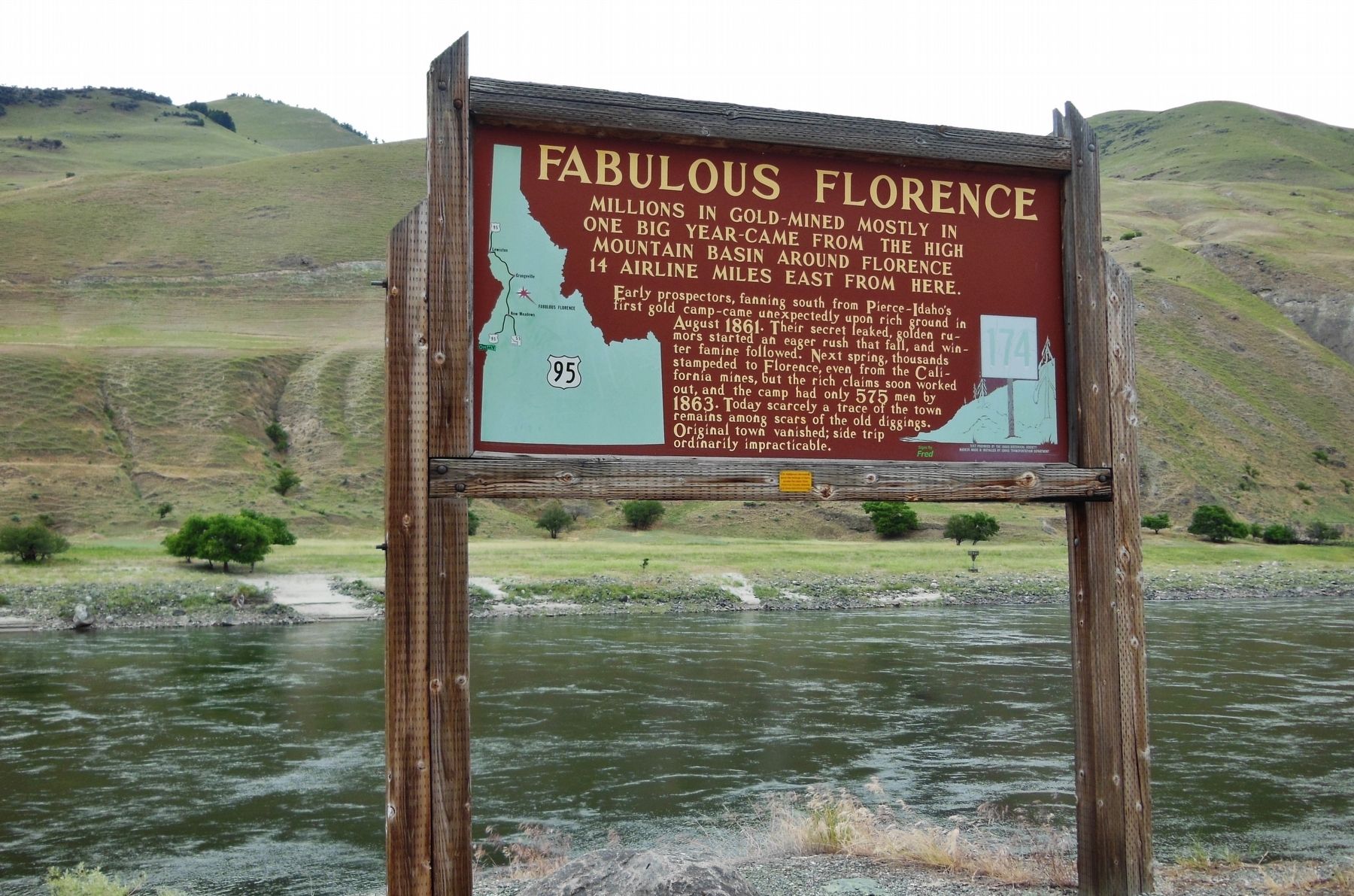 Fabulous Florence Marker (<i>wide view</i>) image. Click for full size.