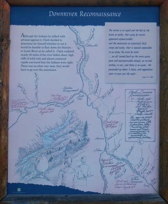 Downriver Reconnaissance Marker, right image. Click for full size.