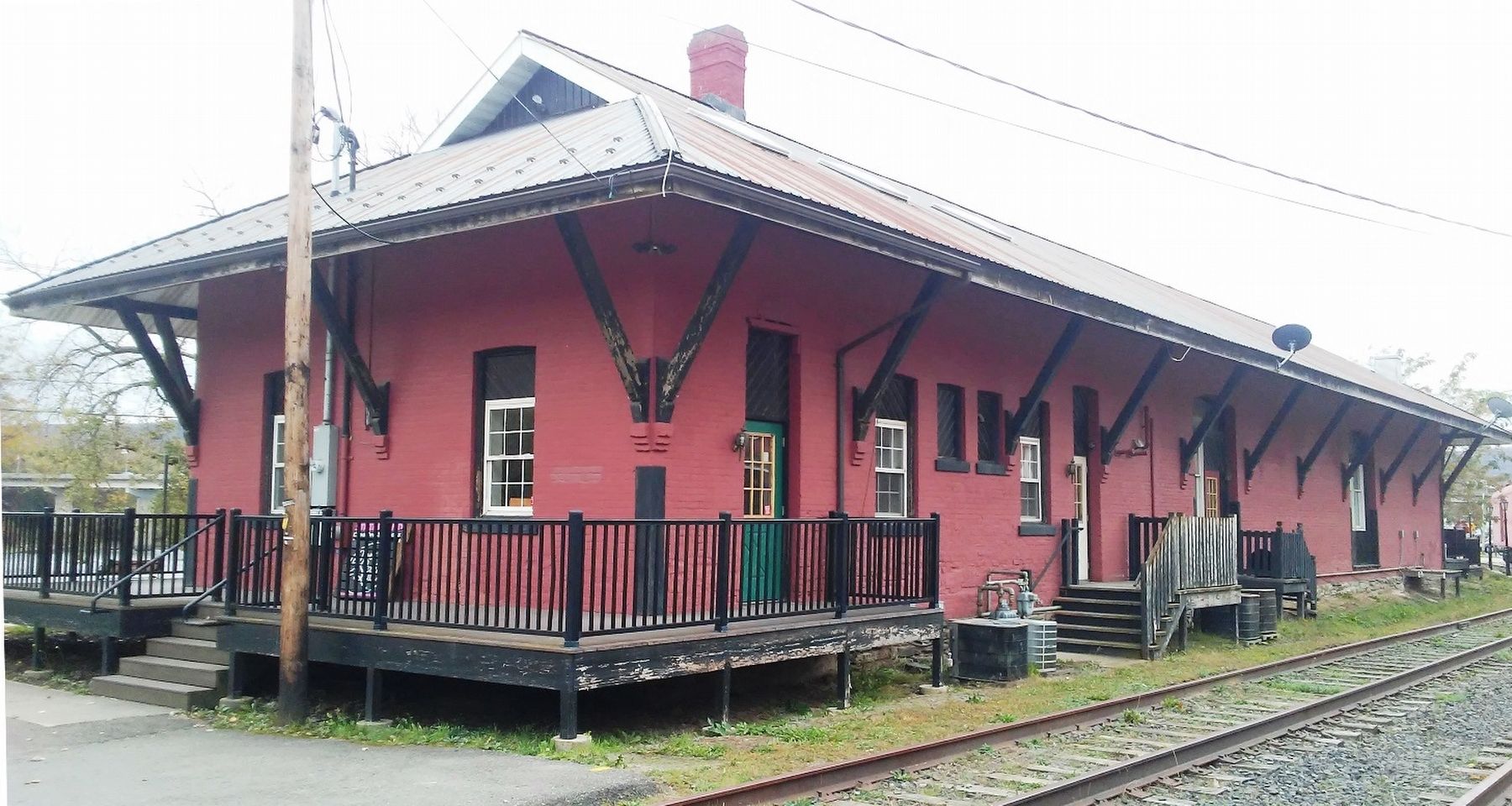 The Train Station (west side) image. Click for full size.