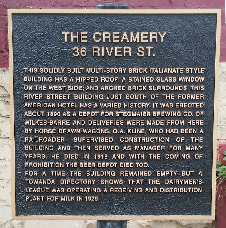 The Creamery Marker image. Click for full size.