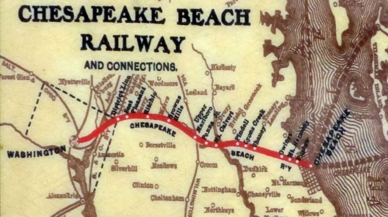 Chesapeake Beach Railway image. Click for full size.