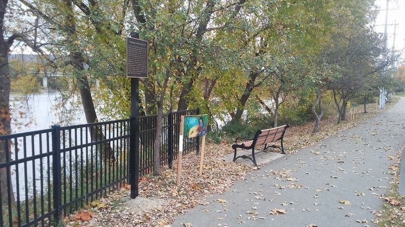 Towanda River Bridges Marker. Click for full size. Towanda River Bridges Marker image. Click for full size.