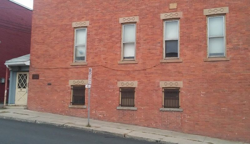 Masonic Building Marker. Click for full size. Masonic Building Marker image. Click for full size.