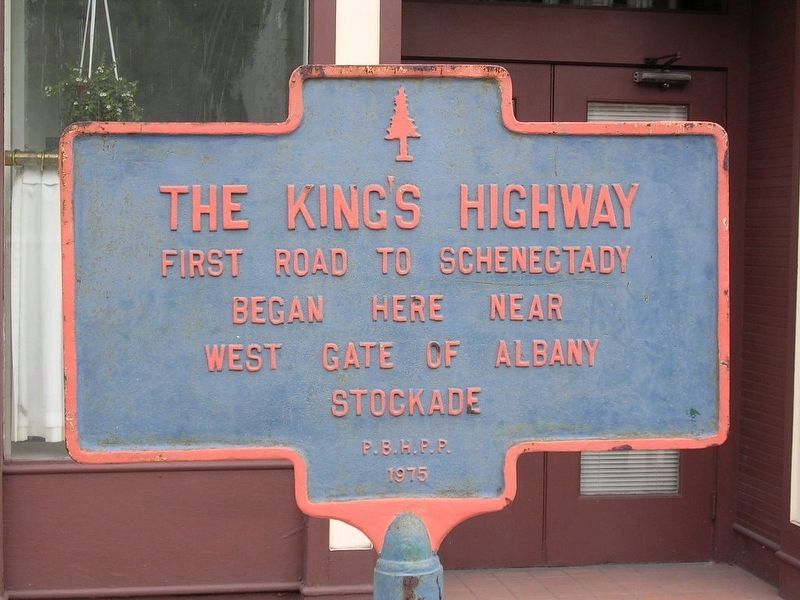 The King's Highway Marker image. Click for full size.