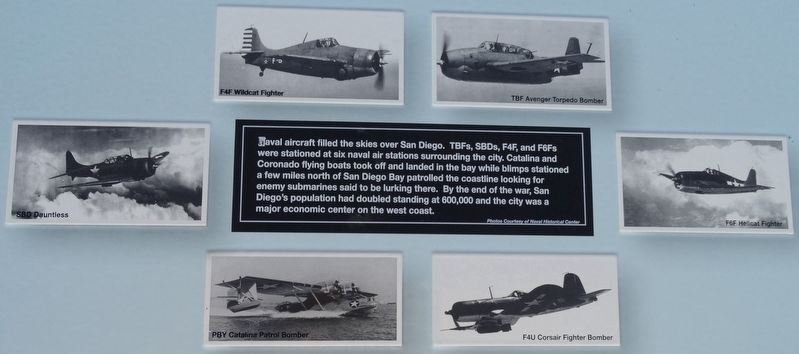 San Diego: Birthplace of Naval Aviation Marker image. Click for full size.