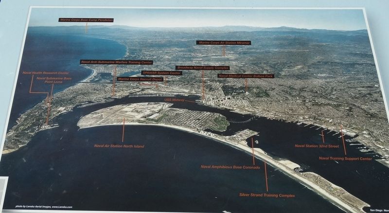 San Diego: Birthplace of Naval Aviation Marker image. Click for full size.