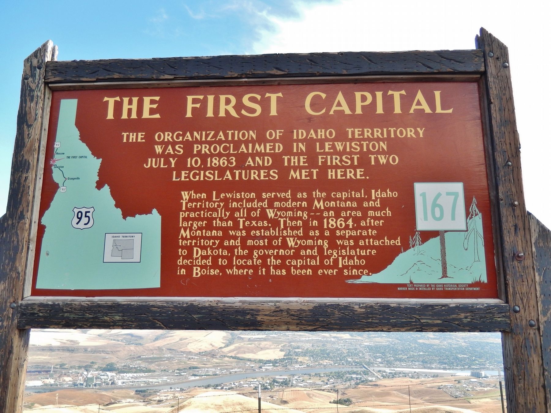 The First Capital Marker image. Click for full size.