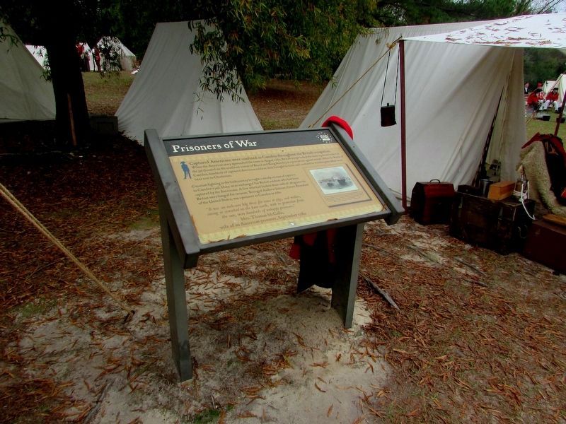 Prisoners of War Marker. Click for full size. Prisoners of War Marker image. Click for full size.