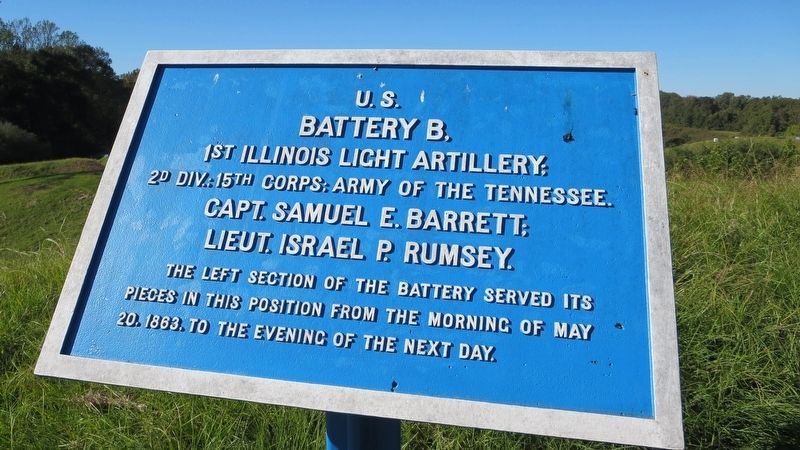 <small>U.S.</small> Battery B, Marker image. Click for full size.