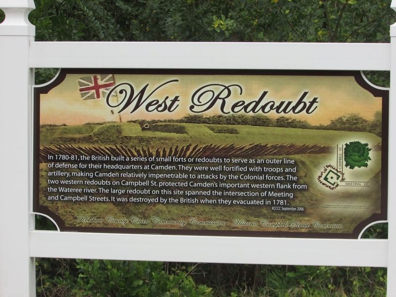 West Redoubt Marker image. Click for full size.