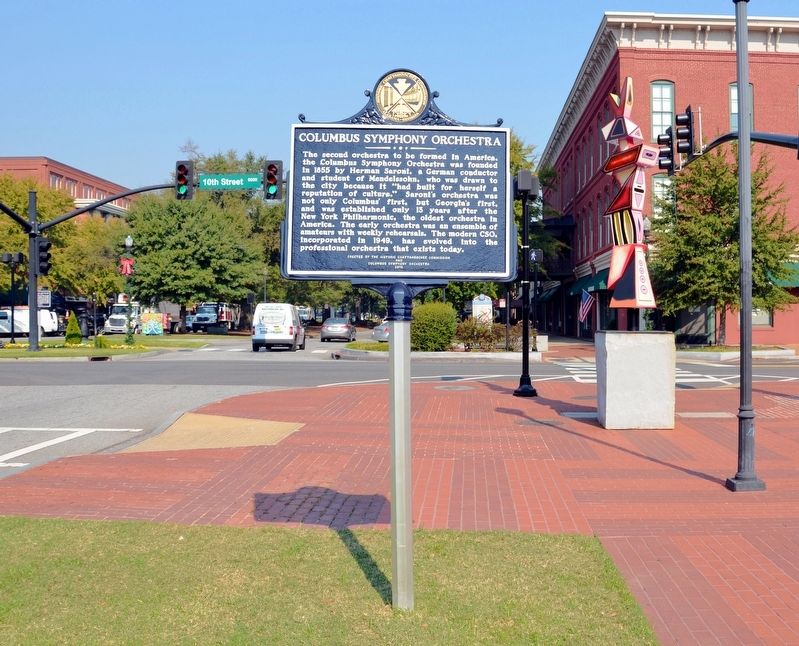 Columbus Symphony Orchestra Marker image. Click for full size.