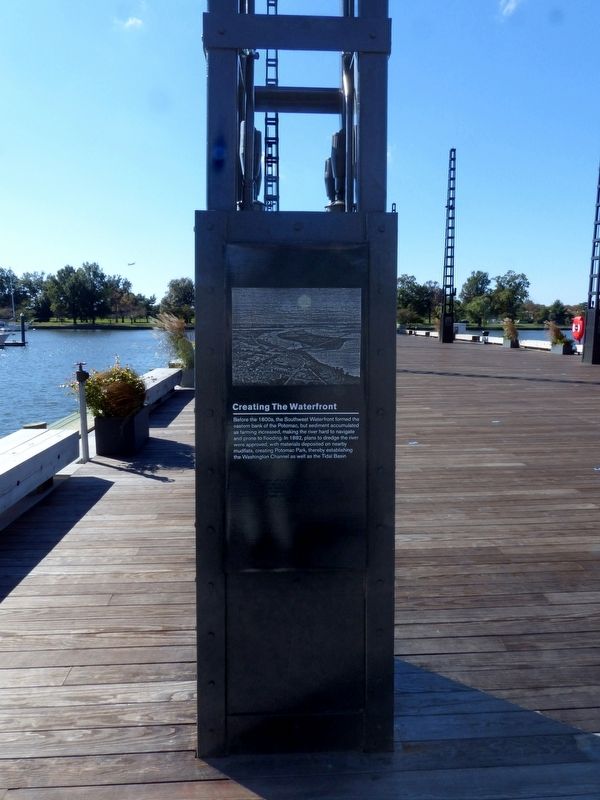 Creating the Waterfront Marker. Click for full size. Creating the Waterfront Marker image. Click for full size.